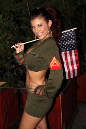 Fleet Week Army girl
