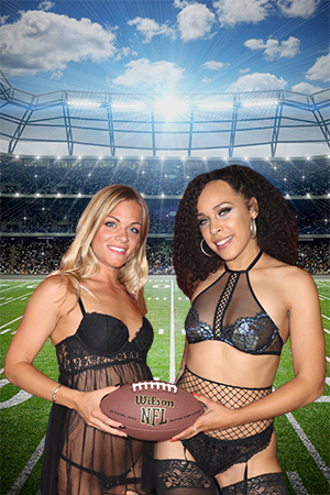 Aiya and Raven football