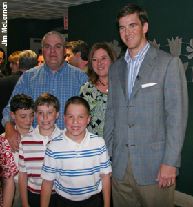 Eli Manning St Vincent's